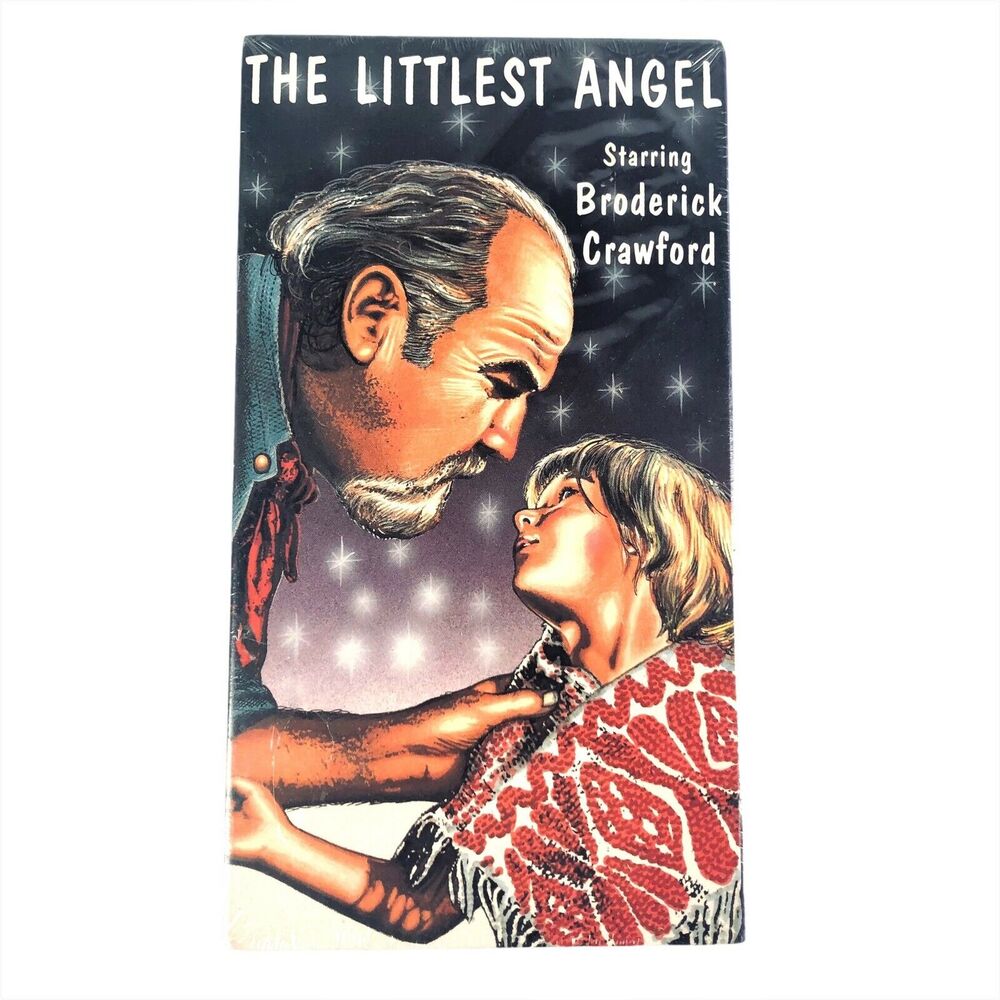 The Littlest Angel Starring Broderick Crawford- 1975 VHS Rare Out Of Print - NEW